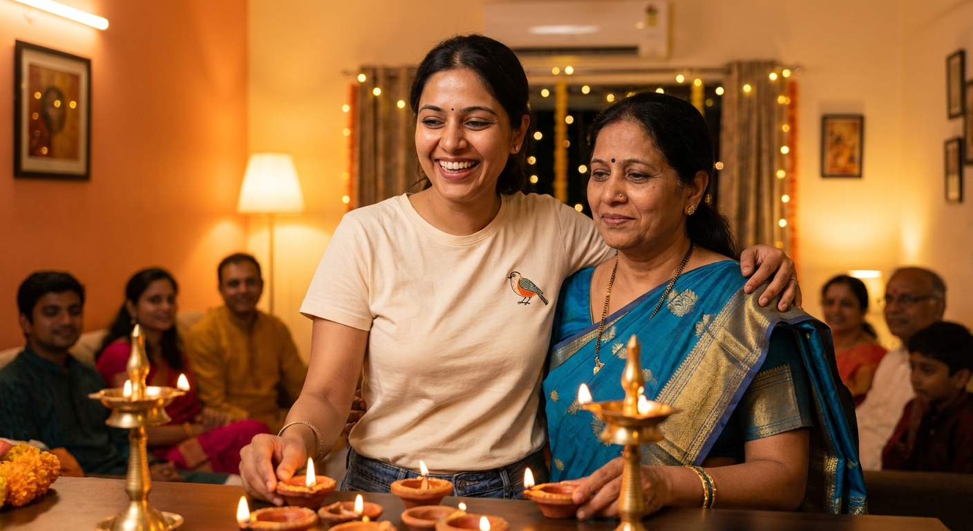 Diwali home gathering