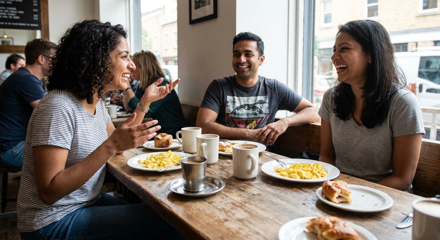 Friend group brunch